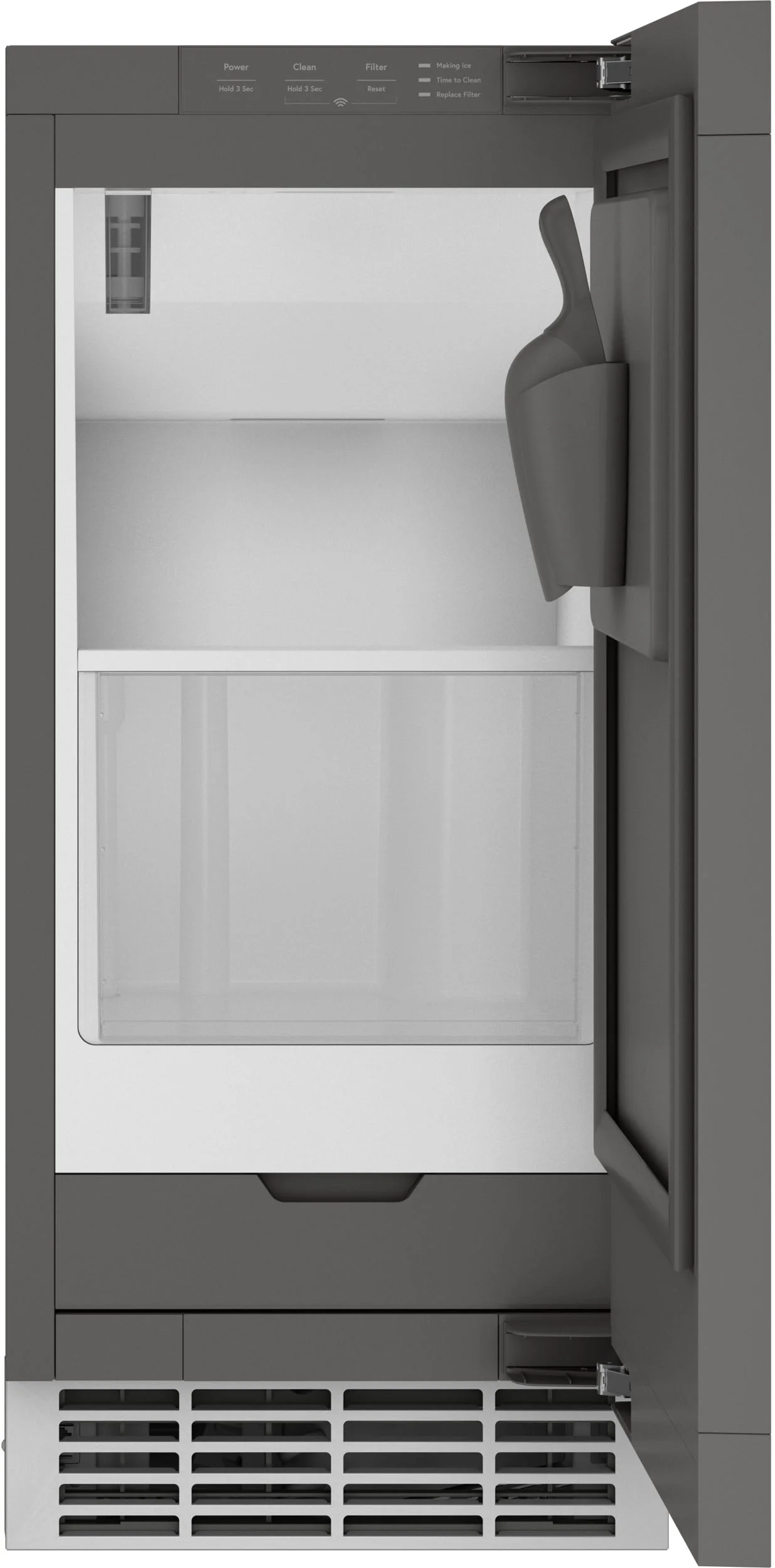 GE UNC15NPRII 15 Inch Built-In Ice Maker